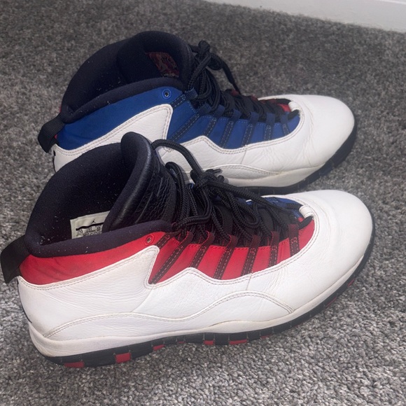 Jordan Sneakers White Red Blue - Picture 4 of 6